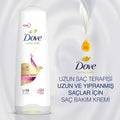 Dove Ultra Care Long Hair Therapy Conditioner - Repair Damaged Hair & Split Ends, Vegan & Cruelty-Free - 11.83 fl oz